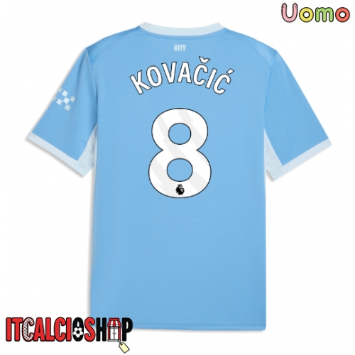 Manchester City Mateo Kovacic #8 Prima Maglia 2026-27 Manica Corta